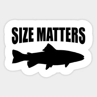 Size Matters Sticker